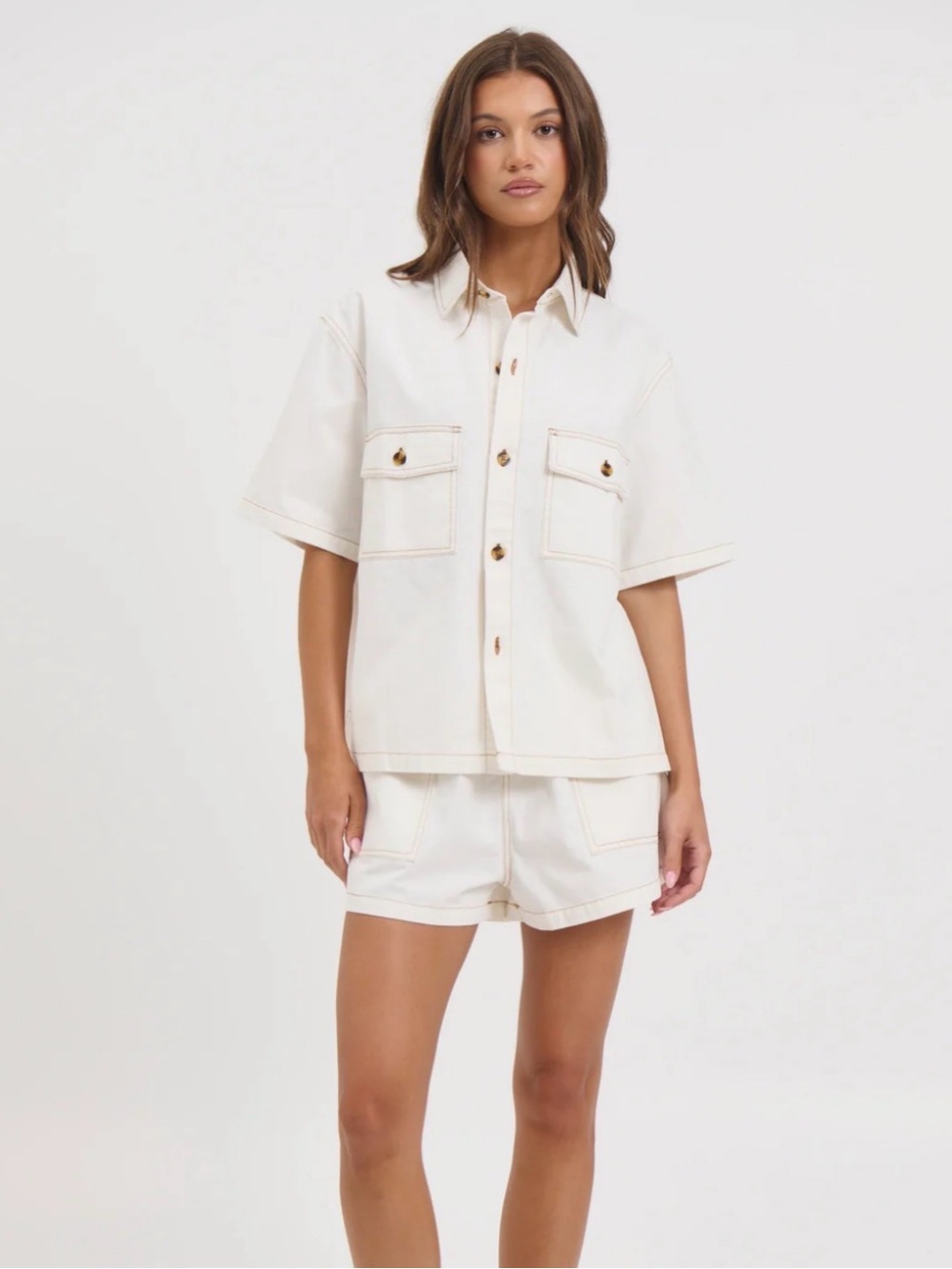 Bronze Snake Delaney Denim Set